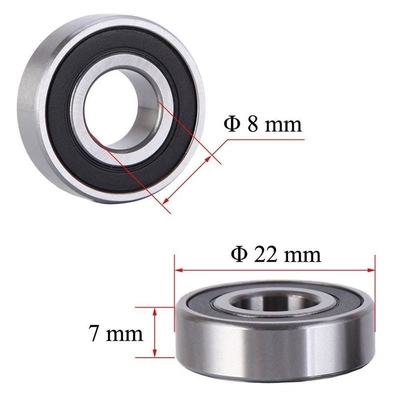 Hochgeschwindigkeitslager 608 RS ZZ Keramiklager 608 Tiefgrubenballlager für Skateboards