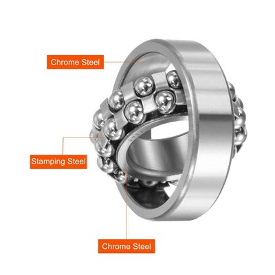 C5 Freiraum 1215M Selbstausrichtungskugellager 75x130x25 mm für Industrieanlagen