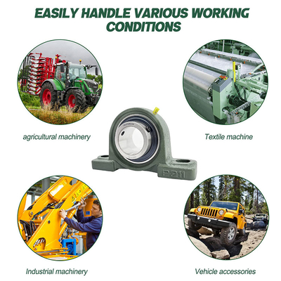 Teile aus Edelstahl Kugelförmiger Landwirtschaftlicher Traktor Plummer Kissenblocklager