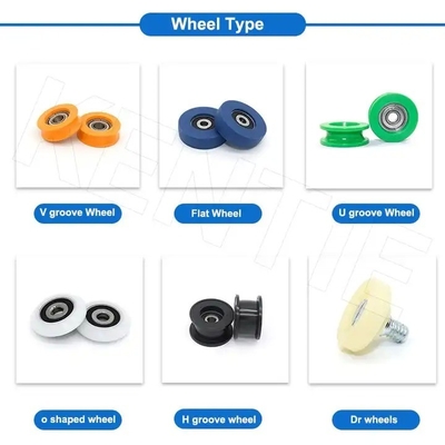 Deep Groove Ball Bearing POM Wheel 698 Nylon-Roller für ein reibungsloses Laufen in Fitnessgeräten