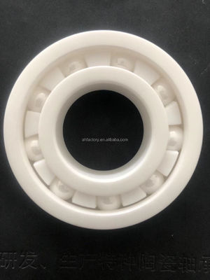 Tiefgeschleifte Kugelstruktur Vollkeramiklager 608 für geringe Wartungsanforderungen