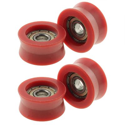 625 Kugellager aus Kunststoff mit hoher Reibung U-förmige Gummilagerdichtungen Typ ZZ 5*16*5mm