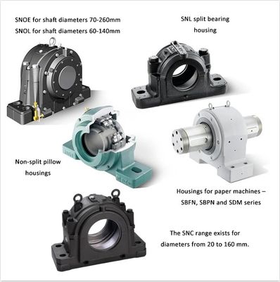 STAINLESS STEEL SNL520-617 Split-Plummer-Kissen-Block-Lagerhaus für Betriebe