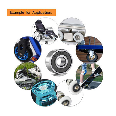 Edelstahl-Groove-Kugellager 6012 -2rs mit ISO9001 2008-Zertifikat