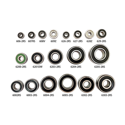 Einfachreihendes tiefgreifendes Kugellager 6207 ZZCM DDU LLU C3 für Vibrationen Z1V1 Z2V2 Z3V3