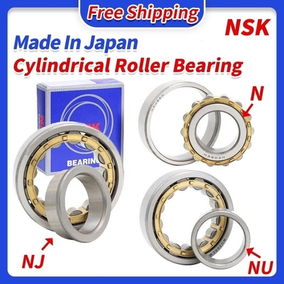 P6 Präzisionsbewertung SL06024-E Zylindrisches Rolllager mit Doppelreihe und Stahlkäfig