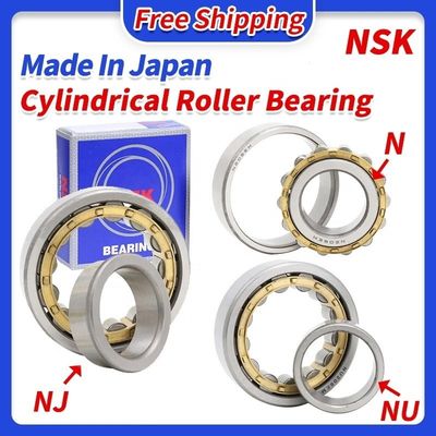 Präzisionsbewertung P0P6P5P4P2 Einreihes zylindrisches Rolllager NUP217EM 85x150x28mm