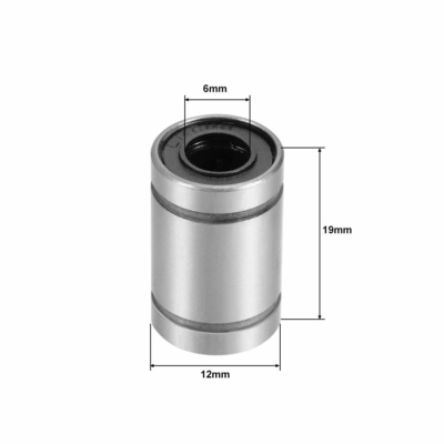 Aluminium-Linienkugellager der vollständigen Serie Flanschlager LMK6UU für CNC-Maschinen