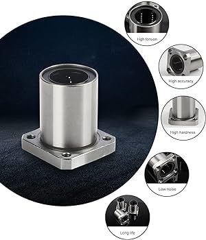 Aluminium-Linienkugellager der vollständigen Serie Flanschlager LMK6UU für CNC-Maschinen