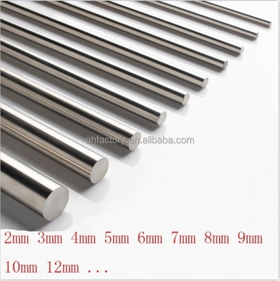 150 mm glatte Stangen für 3D-Druckerteile gehärtet lineare Schienenwelle Stange Käfig Stahlkäfig