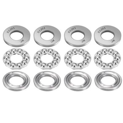 GCr15 Material 51200-Serie Doppelrichtungsschubkugellager für einen reibungslosen Betrieb