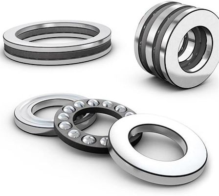 GCr15 Material 51200-Serie Doppelrichtungsschubkugellager für einen reibungslosen Betrieb