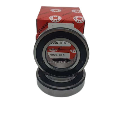 Motorrad-Groove Kugellager 6006-2RS Kupferkäfig und ISO9001 2008 zertifiziert