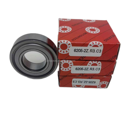 ISO9001 2008 Bescheinigung 6205-2Z Tiefschleppkugellager mit Bohrgröße von 0-25 mm