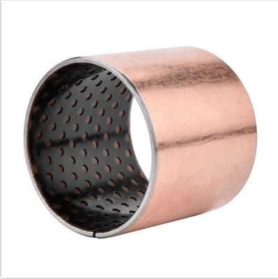 Metrische Plain Sintered Bronze Bush Lager 35*68*55mm für Geschäftsumfang in Braun