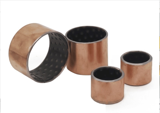 Metrische Plain Sintered Bronze Bush Lager 35*68*55mm für Geschäftsumfang in Braun