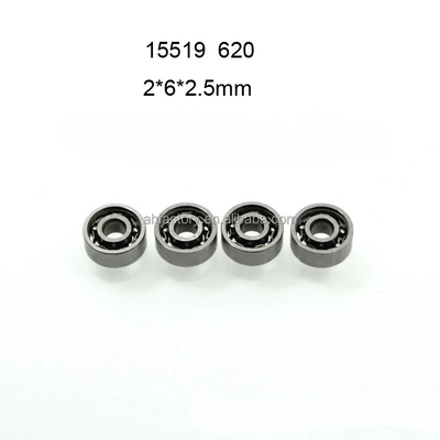 Chromstahl GCR15 MR62-2RS Tiefen Rillenballlager 2*6*2,5mm für die Verpackung von Logo-Einheiten