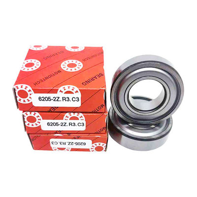 Hochpräzisionslager P5 aus mehreren Chromstahltypen mit tieferen Rillen 6205-2Z/C3