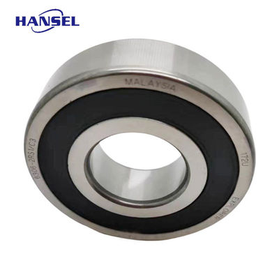 Mehrstufige Kugellager mit Doppelreihe 6306-2RS/C3 für hohe Temperaturen