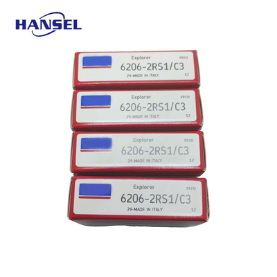 Bohrgröße 0 30 mm S K F Tiefen Rillen Kugellager 6206-2RS1/C3 für Leistung