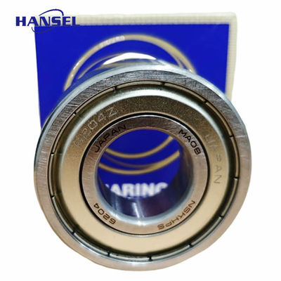 Naylon-Käfig-Tiefen-Groove-Kugellager 6204-2Z/C3 für Langlebigkeit und Leistung