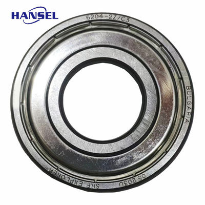 Naylon-Käfig-Tiefen-Groove-Kugellager 6204-2Z/C3 für Langlebigkeit und Leistung