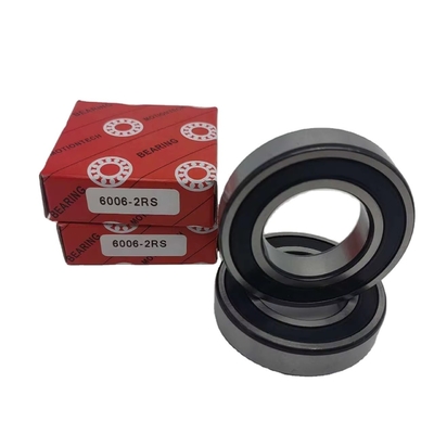 Bohrgröße 0 30 mm Hochpräzisions-Groove Balllager 6006-2RS für Motorräder