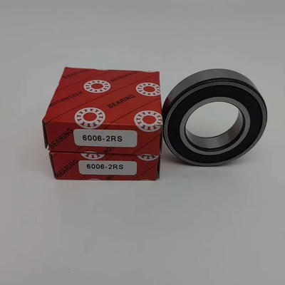 Bohrgröße 0 30 mm Hochpräzisions-Groove Balllager 6006-2RS für Motorräder