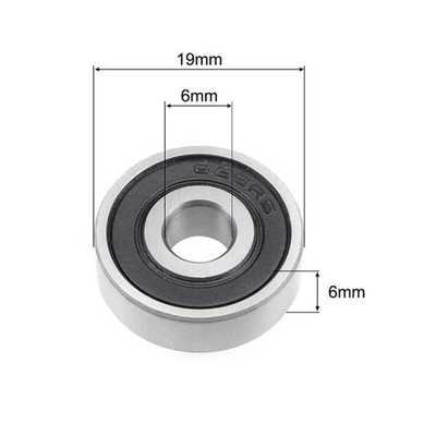 Stahl-Miniatur-Tiefenrillenballlager 627RS 627ZZ 627 2RS 0 7 mm Bohrung