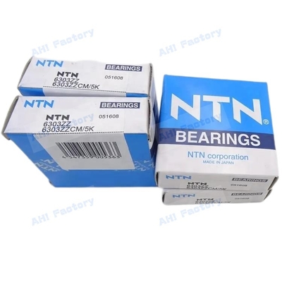 Dauerhafte N.T.N. Einreihe mit tiefem Rillenballlager 6206 6207 6208 6209 6210 2RS ZZ C3 zur Reparatur