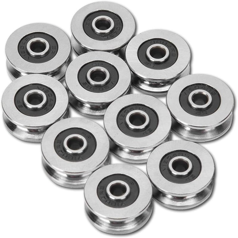 625 Kugellager aus Kunststoff mit hoher Reibung U-förmige Gummilagerdichtungen Typ ZZ 5*16*5mm