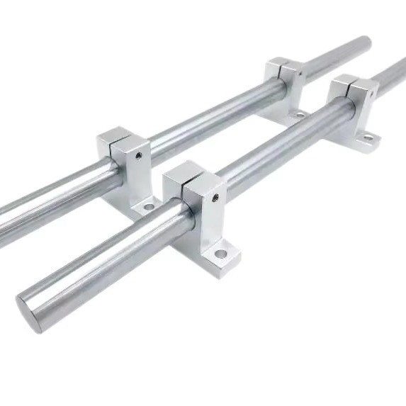 SK12 Lineare Kugelschiebeeinheiten der SK-Serie OEM Guide Rail Lineare Lagerwellenunterstützung