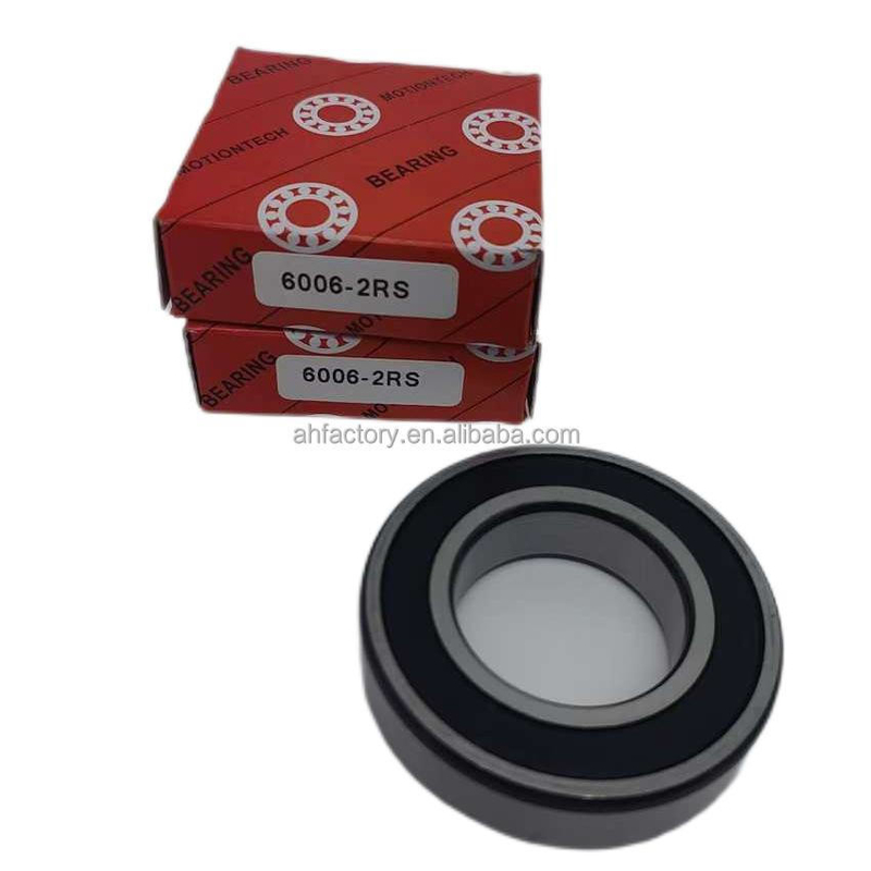 Motorrad-Groove Kugellager 6006-2RS Kupferkäfig und ISO9001 2008 zertifiziert