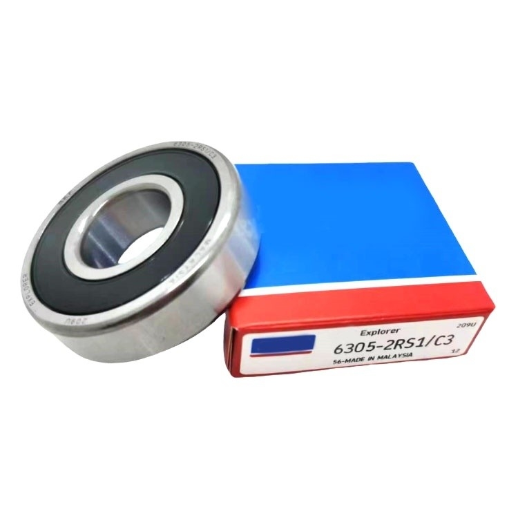 2RS-Dichtungen Typ Tiefen Rillen Kugellager 6305-2RS1/C3 mit Bohrgröße 0 25 mm